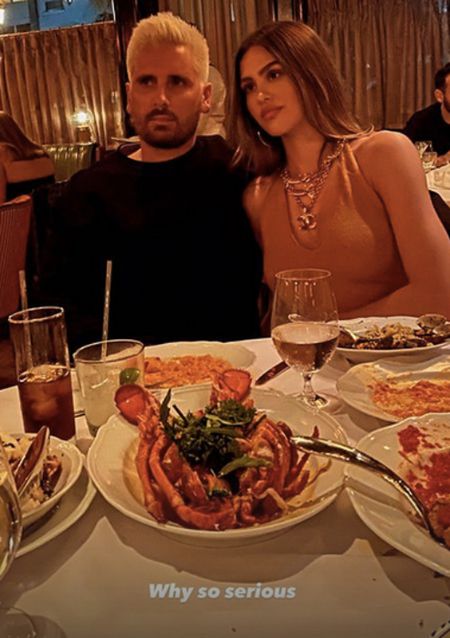 Scott Disick with his teenage girlfriend, Amelia Hamlin